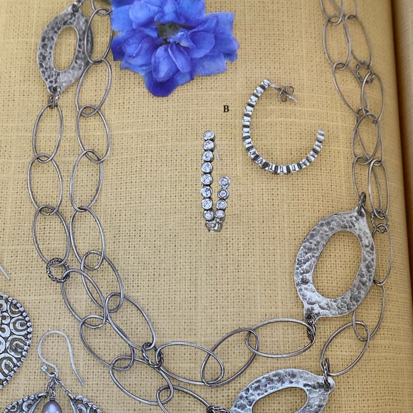 Silpada Oxidized Brushed Sterling Silver Necklace N1506. 35” inches long - Picture 7 of 7